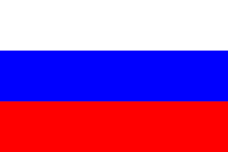 Flaga Rosji. Język rosyjski